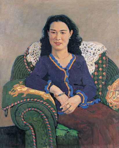 忻东旺 2000年作 女子肖像